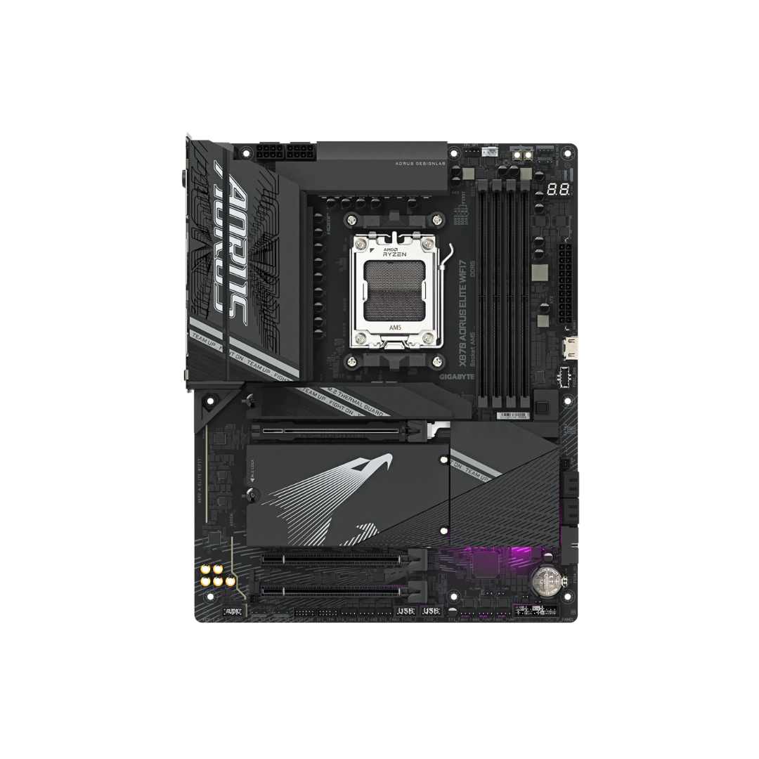 Gigabyte X870 Aorus Elite WiFi7 4*DDR5 (AM5) Motherboard