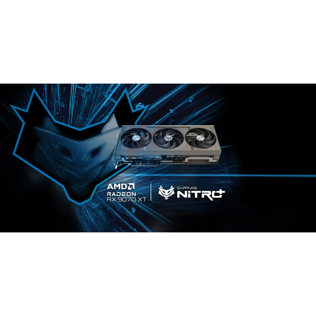 Sapphire Nitro+ RX 9060 XT Gaming OC 16GB Dual Graphics Card SPR-11350-01-20G
