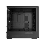 Okinos Air Cross Mid-Tower ATX TG Gaming PC Case w/ 3x140MM Black PWM Fans and 2x120MM ARGB Fans