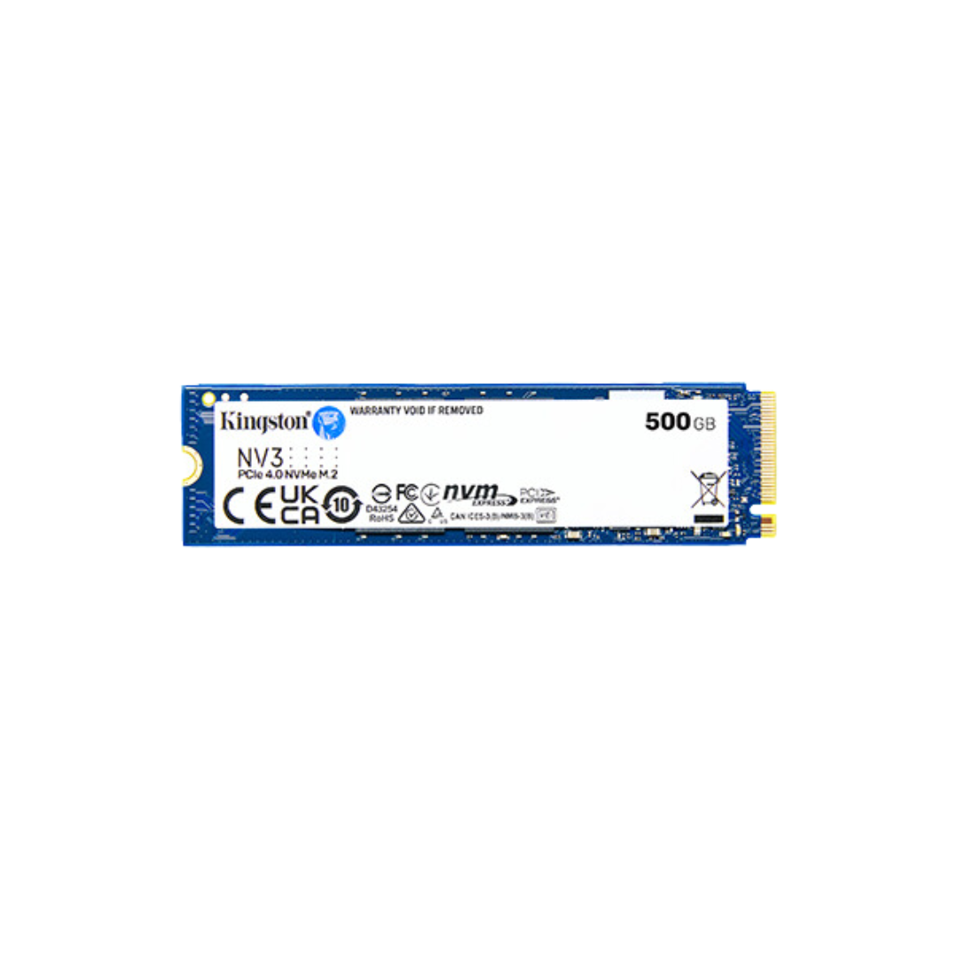 Kingston NV3 M.2 500GB NVMe PCIe 4.0 SSD SNV3S/500G