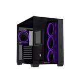 Asus A32 Plus Tempered Glass ATX PC Case with 4 Pre-Installed ARGB Fans ( Black | White )