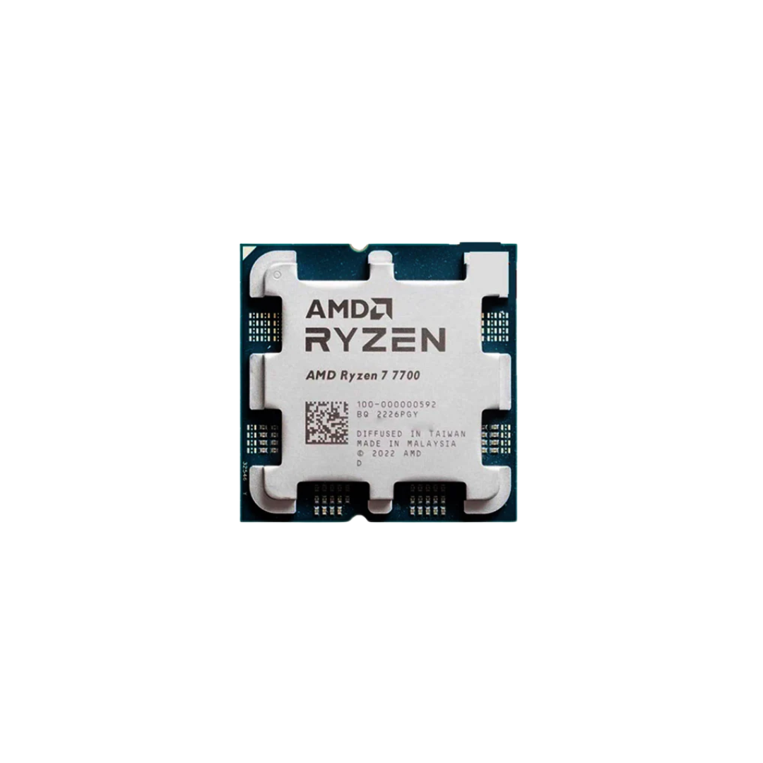 AMD Ryzen 7700 (AM5) Processor 8-Core 16-Threads Tray