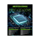 GMKtec K11 Nucbox Mini PC (Black) AMD Ryzen 9 8945HS | 32GB RAM | 1TB SSD | AMD Radeon 780M | Windows 11 Pro