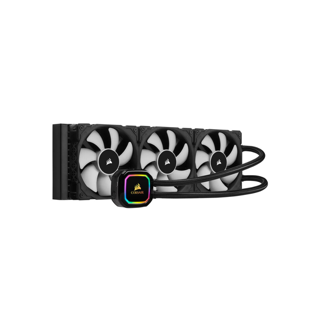 Corsair iCue H150i RGB Pro XT 360mm Cooler + Corsair 480T RGB Black Tempered Glass Midtower Case