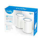 Cudy M1200 AC1200 Mesh WIFI Solution Router (1 PACK/2 PACK)