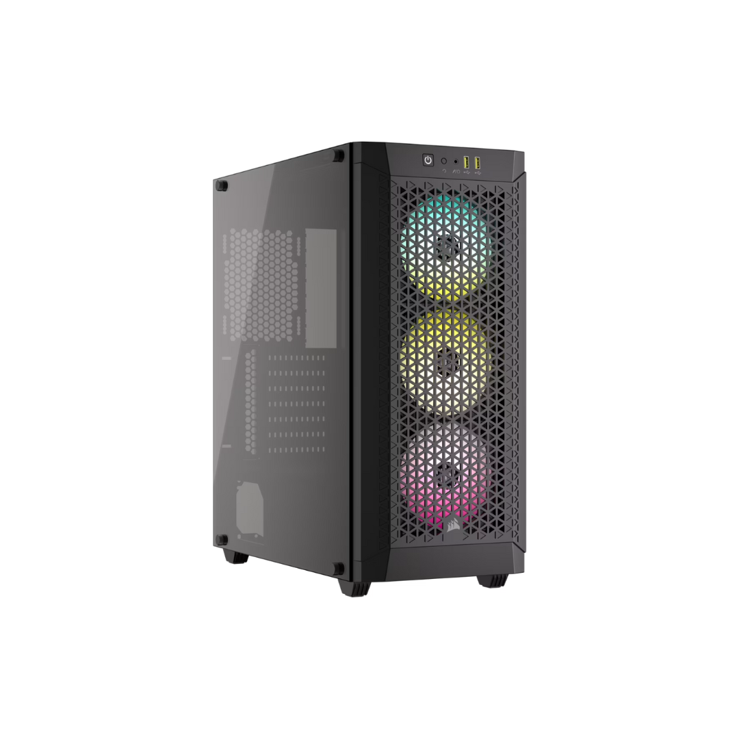 Corsair iCue H150i RGB Pro XT 360mm Cooler + Corsair 480T RGB Black Tempered Glass Midtower Case