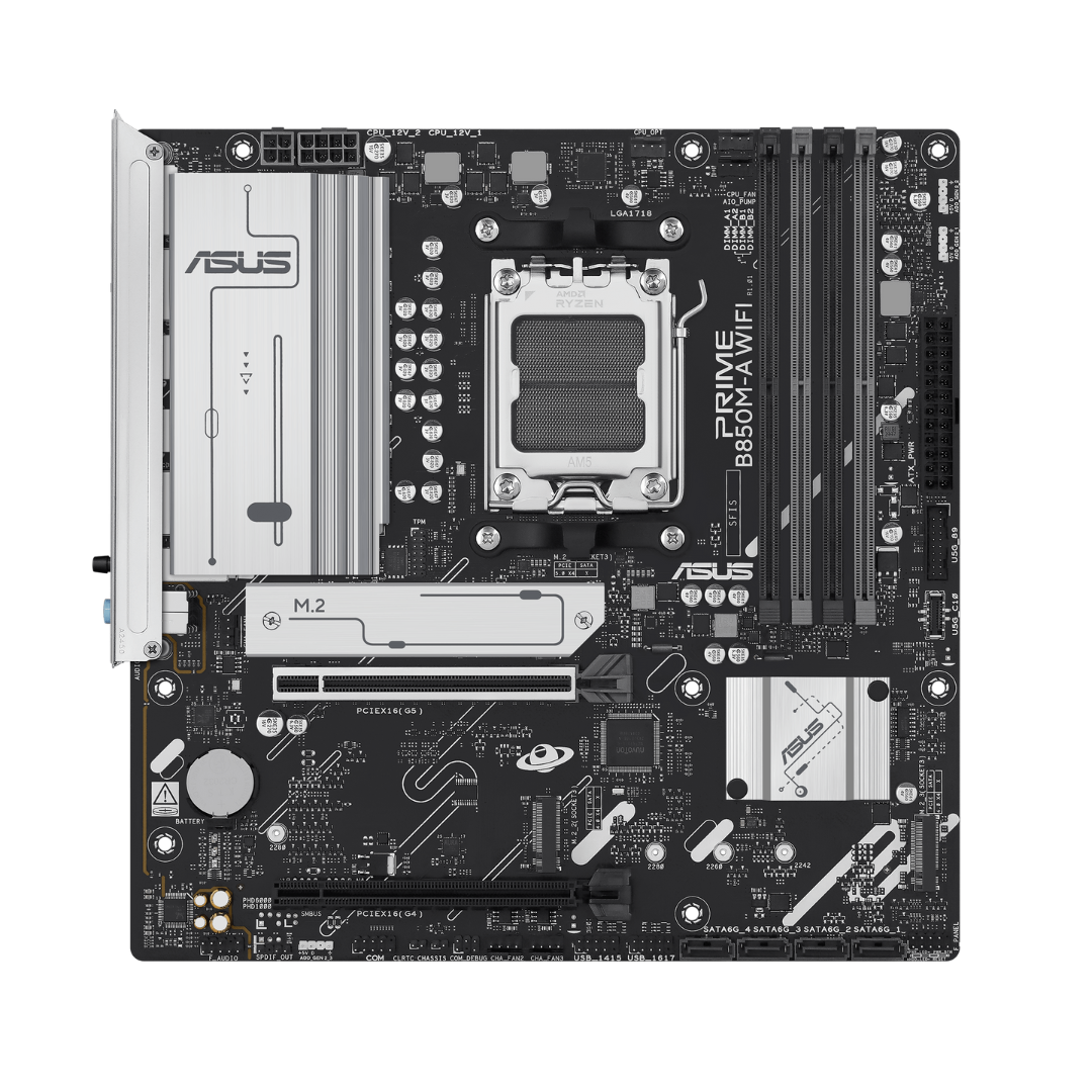 Asus Prime B850M-A WIFI-CSM DDR5 AM5 Motherboard