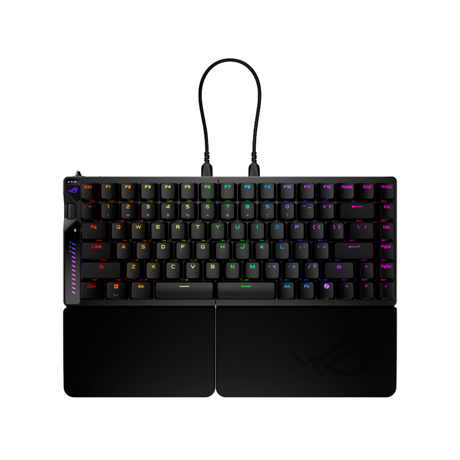 Asus ROG Falcata Split Magnetic 75% Analog Black Gaming Keyboard (ROG HFX V2 Magnetic Switch) M703