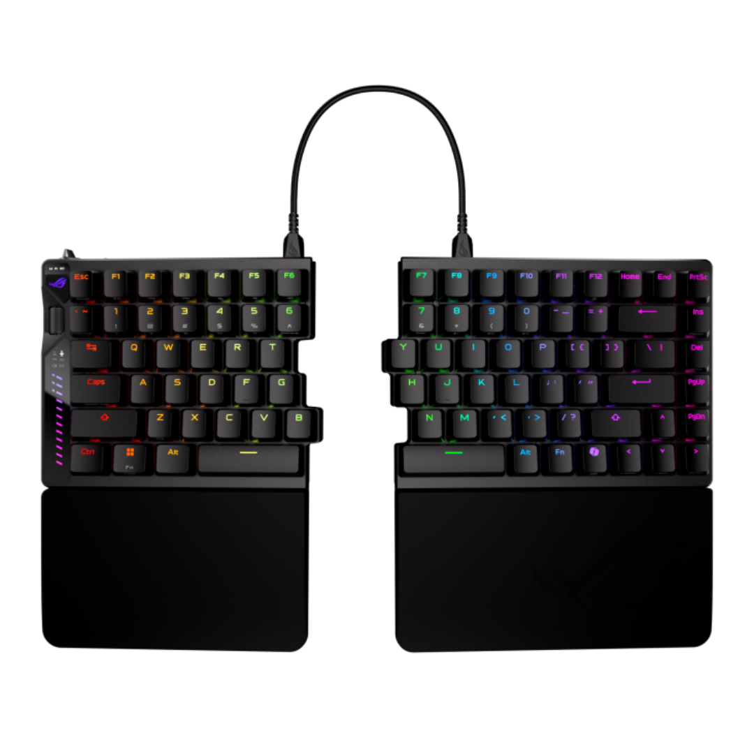 Asus ROG Falcata Split Magnetic 75% Analog Black Gaming Keyboard (ROG HFX V2 Magnetic Switch) M703