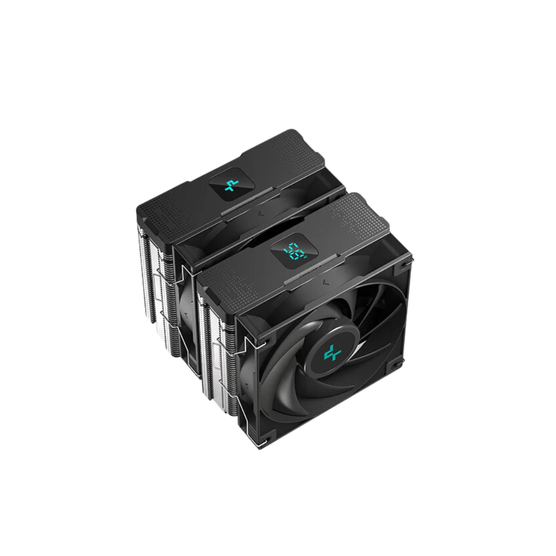 Deepcool AG620 Digital Dual-Tower CPU Cooler With A Temperature Display R-AG620-BKNDMN-G-1