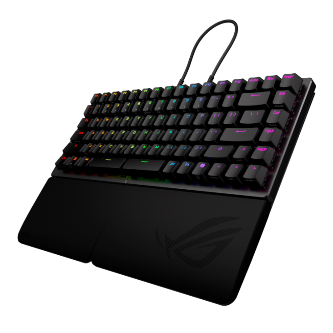 Asus ROG Falcata Split Magnetic 75% Analog Black Gaming Keyboard (ROG HFX V2 Magnetic Switch) M703