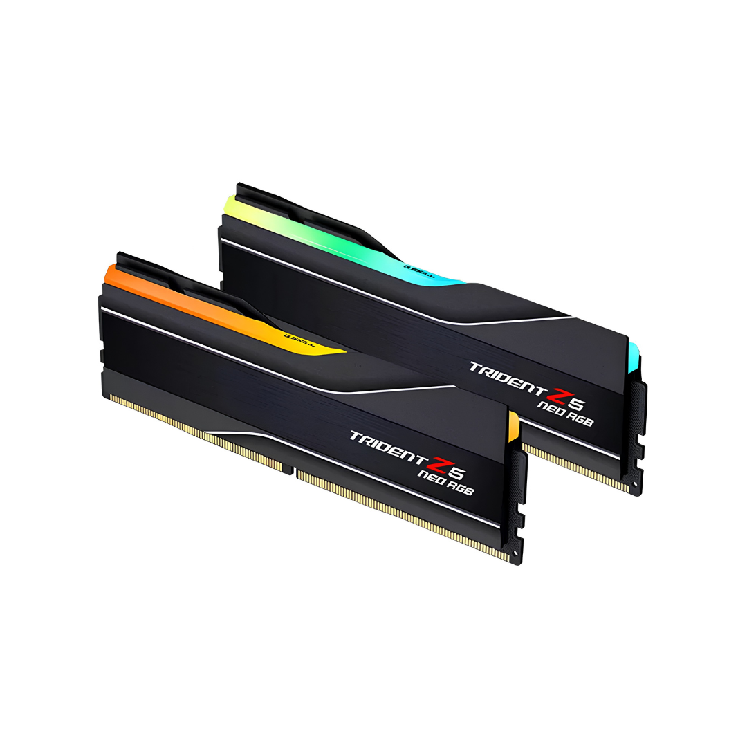 G.Skill trident Z5 Neo RGB 96GB 2x48GB DDR5 6000 MT/s CL28-36-36-96 1.35V AMD EXPO Desktop Memory F5-6000J2836F48GX2-TZ5NR