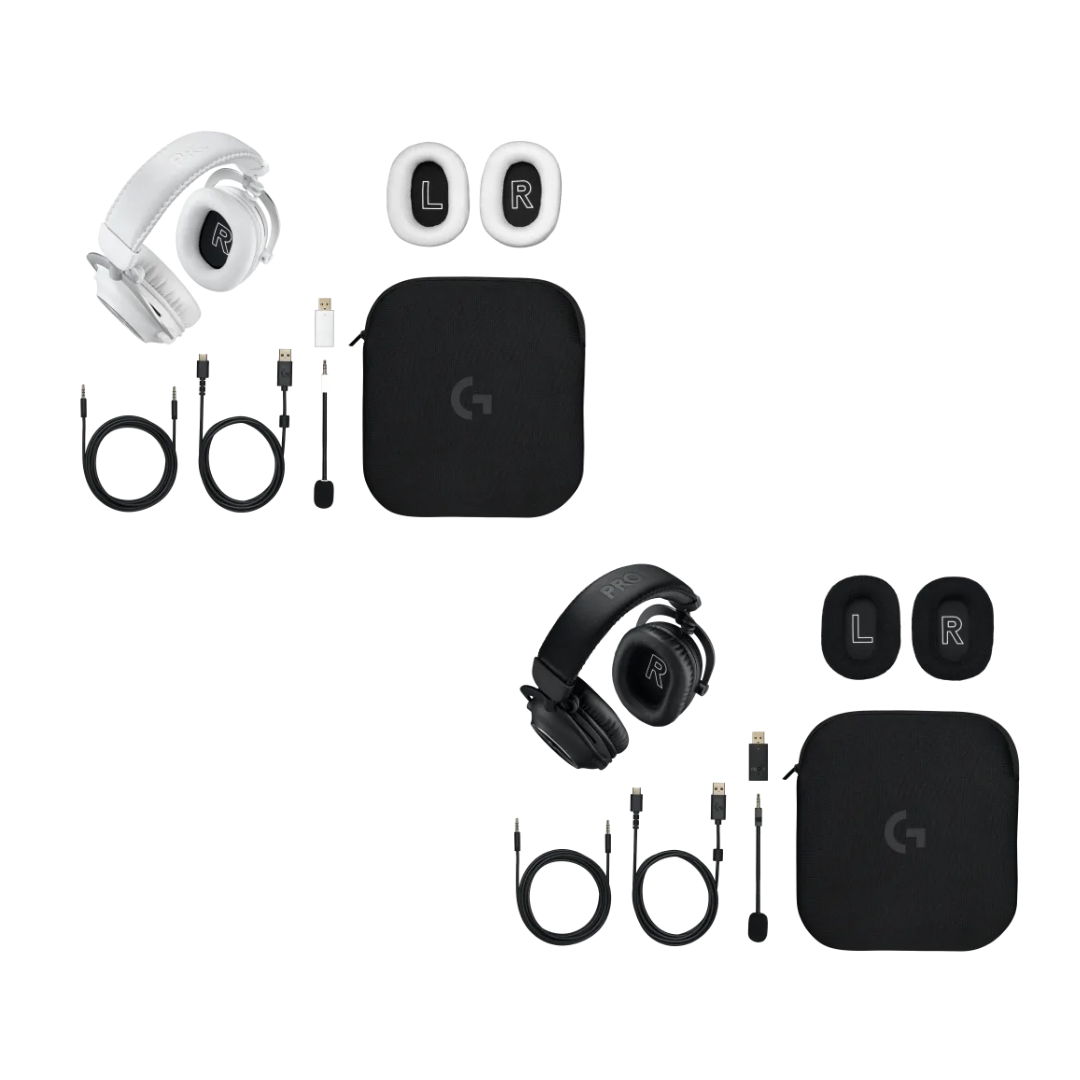 Logitech Pro X 2 Lightspeed Wireless Gaming Headset (Black | White)