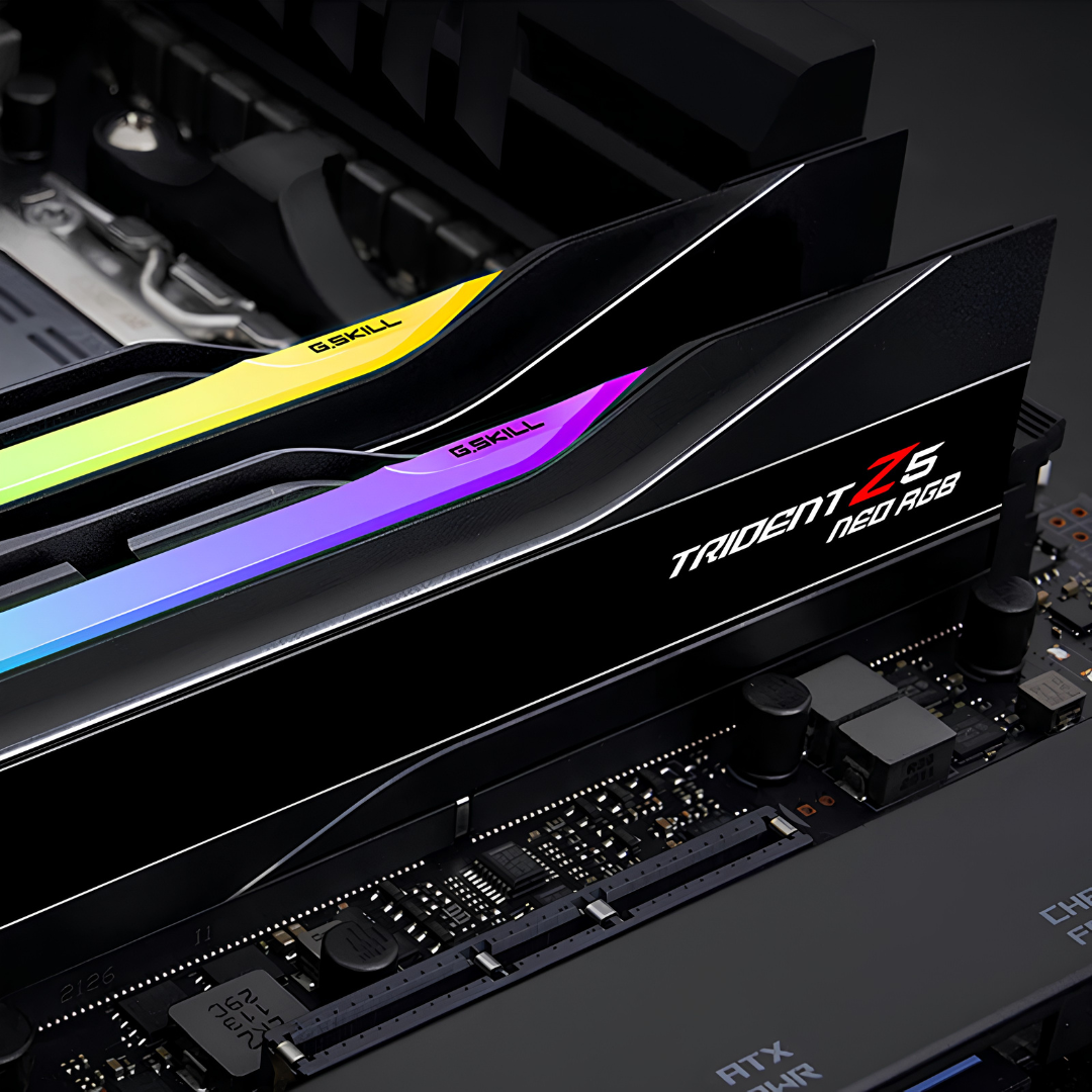 G.Skill trident Z5 Neo RGB 96GB 2x48GB DDR5 6000 MT/s CL28-36-36-96 1.35V AMD EXPO Desktop Memory F5-6000J2836F48GX2-TZ5NR