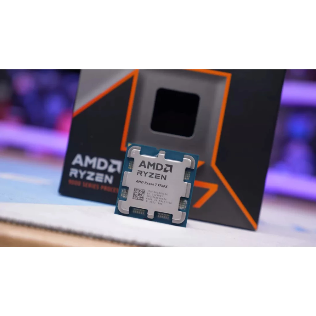 AMD Ryzen 7 9700X (AM5) Processor 3.80-5.50GHz 8-Core 16-Threads AMD Ryzen 7 9700X (AM5) Processor 3.80-5.50GHz 8-Core 16-Threads