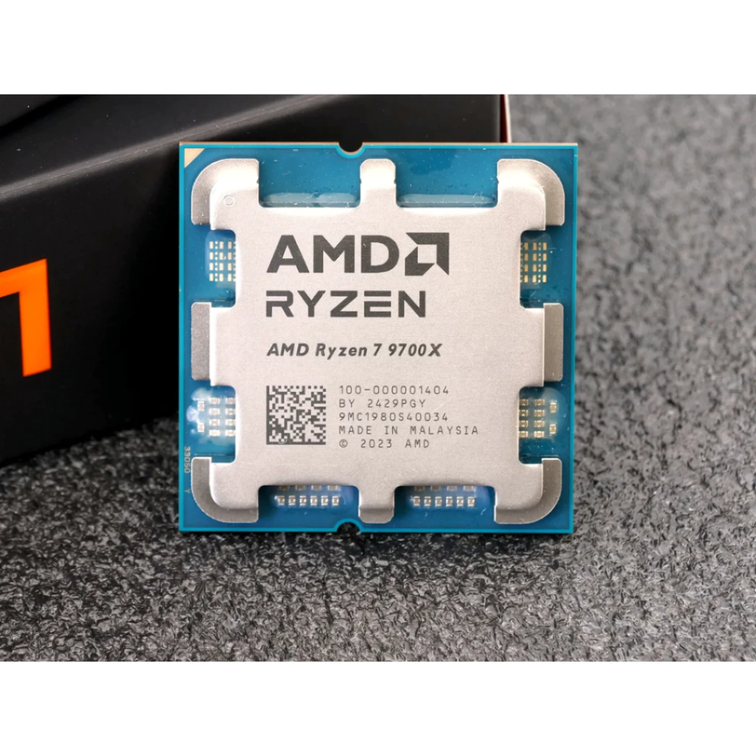 AMD Ryzen 7 9700X (AM5) Processor 3.80-5.50GHz 8-Core 16-Threads AMD Ryzen 7 9700X (AM5) Processor 3.80-5.50GHz 8-Core 16-Threads