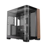 Antec C8 Curve Wood Full Tower E-ATX TG Dual Chamber Chassis