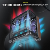 Antec C8 Curve Wood Full Tower E-ATX TG Dual Chamber Chassis