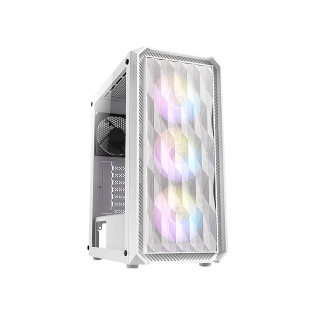 Antec NX292 Elite White TG ATX Case (Rainbow Fan 3*120mm + 1*120mm)