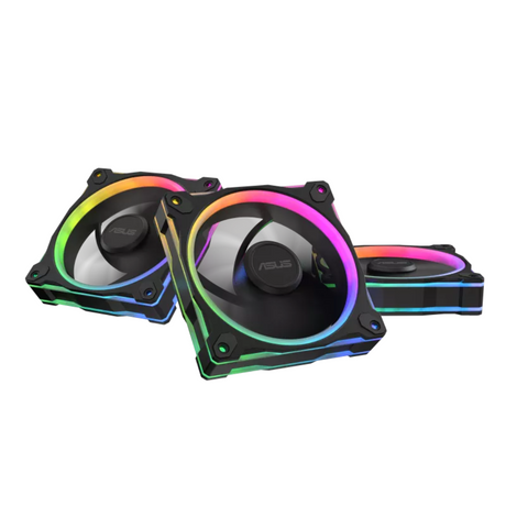 Asus Prime MR120 ARGB Fan - Triple Pack ( Black | White )