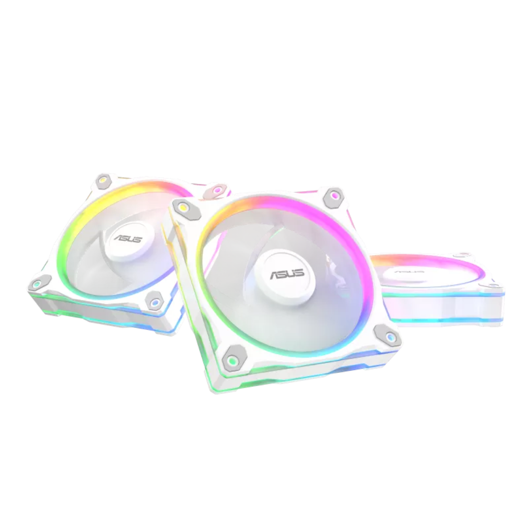 Asus Prime MR120 ARGB Fan - Triple Pack ( Black | White )