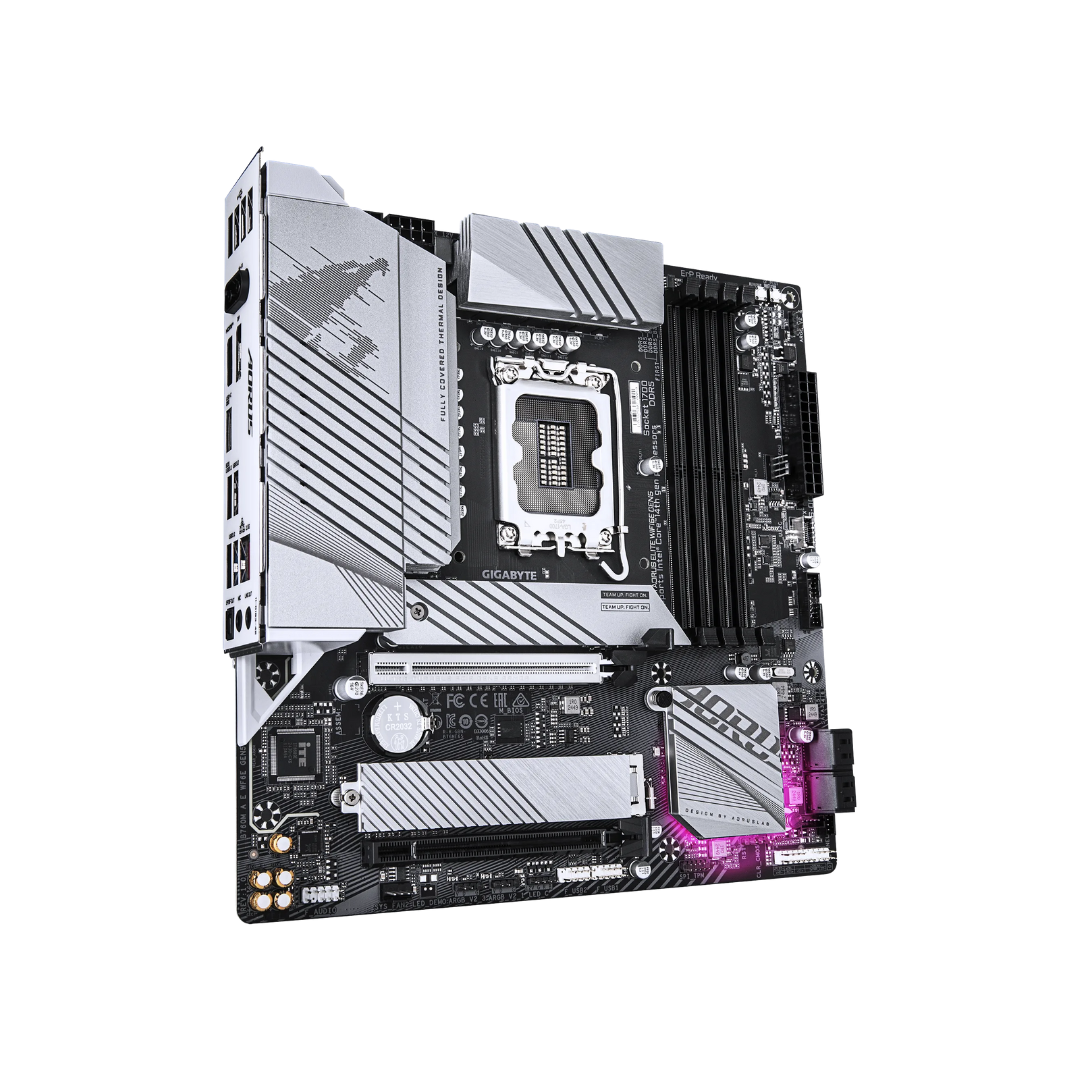 Gigabyte B760M Aorus Elite WiFi6E Gen5 DDR5 LGA 1700 Motherboard