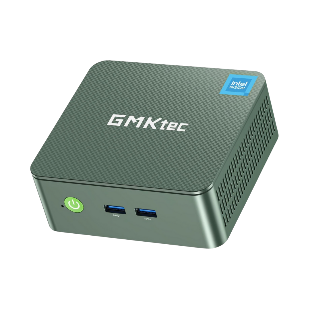 GMKtec M3 Plus NucBox Mini PC (Black) - Intel 12th Twin  Lake N150 | 8GB DDR4 | 512GB M.2 | WiFi 6 | 2.5G | Windows 11 Pro