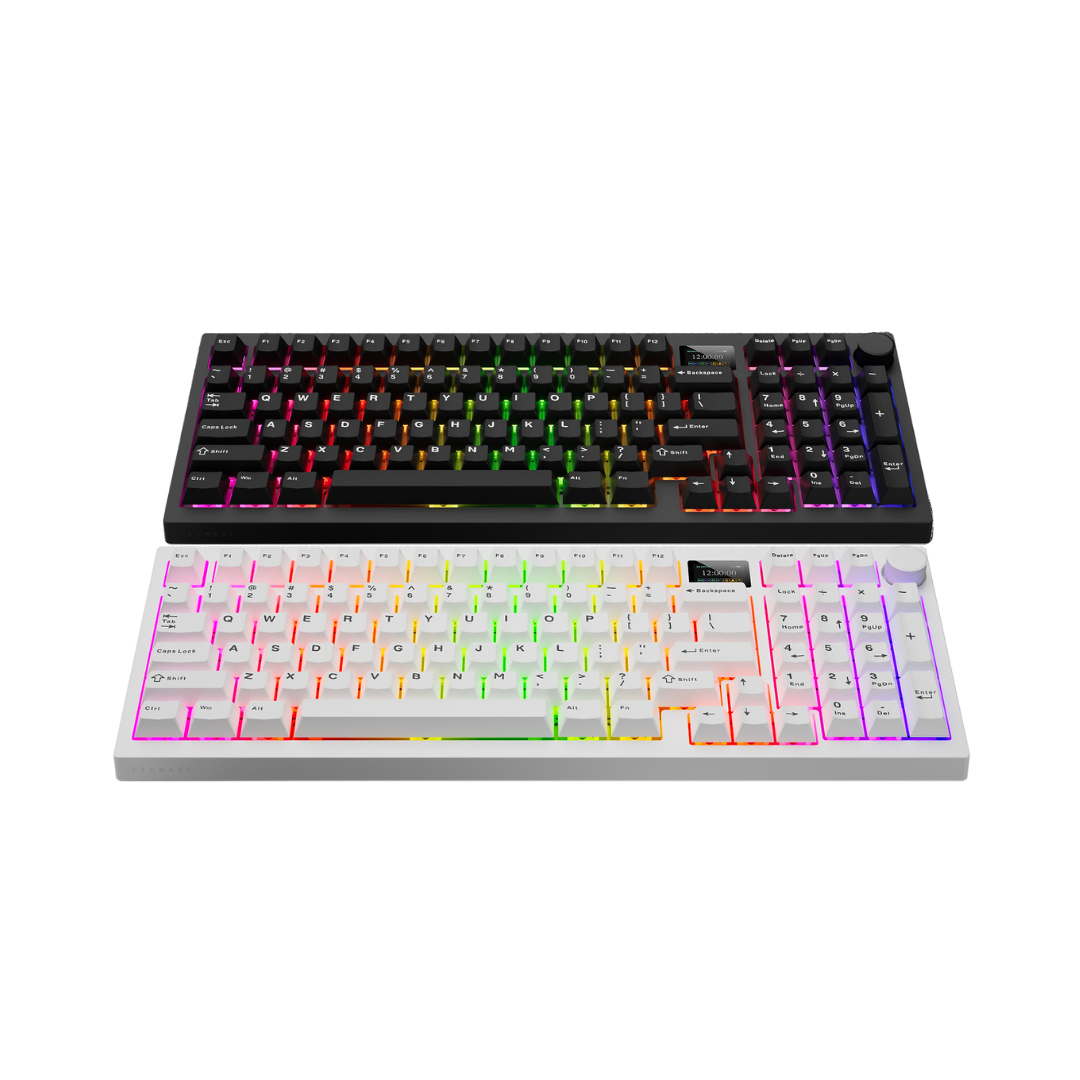 Tecware Spectre 96 LCD 3-Mode Candy Red Linear Gaming Keyboard ( Black ...