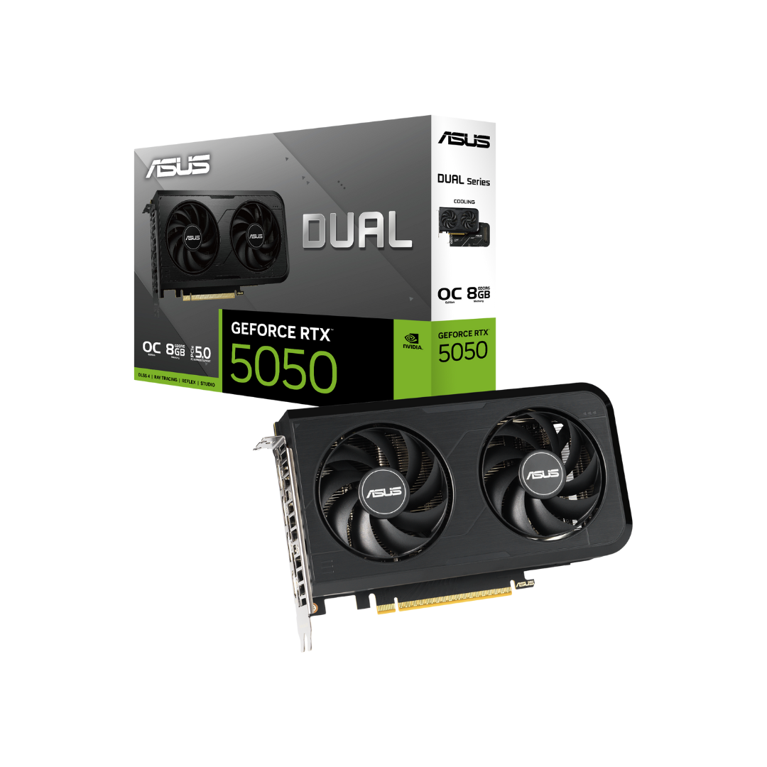 Asus RTX 5050 Dual 8GB OC GDDR6 DUAL-RTX5050-O8G Graphics Card