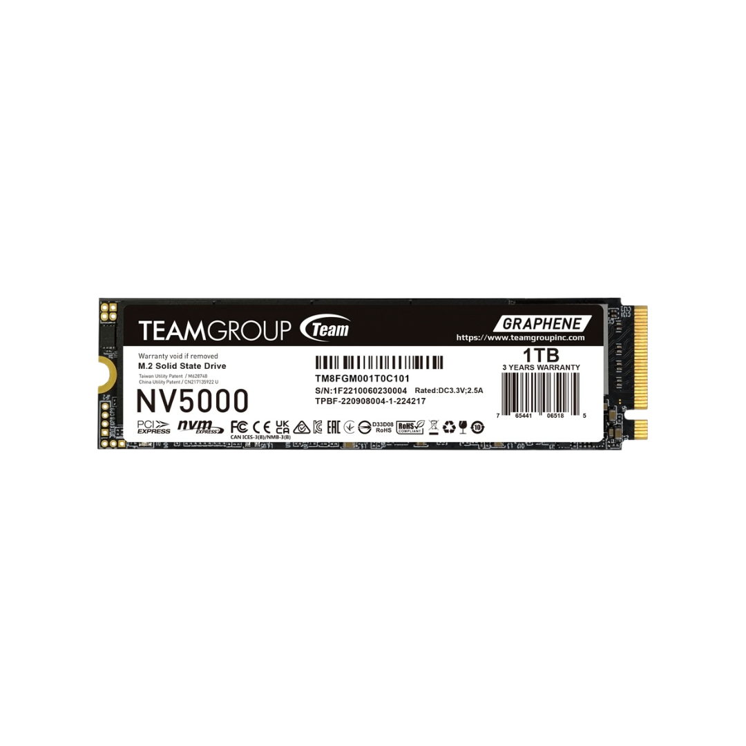 TeamGroup NV5000 1TB M.2 PCIe 4.0 x4 SSD TM8FGM001T0C101