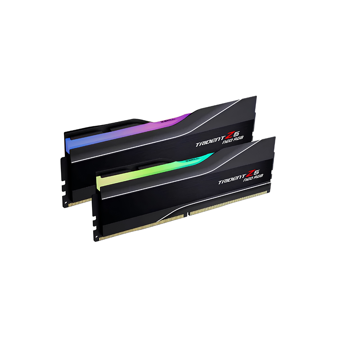 G.Skill Trident Z5 Neo RGB 64GB 2x32GB DDR5 6000MT/s CL30-40-40-96 1.40V AMD EXPO Desktop Memory F5-6000J3040G32GX2-TZ5NR