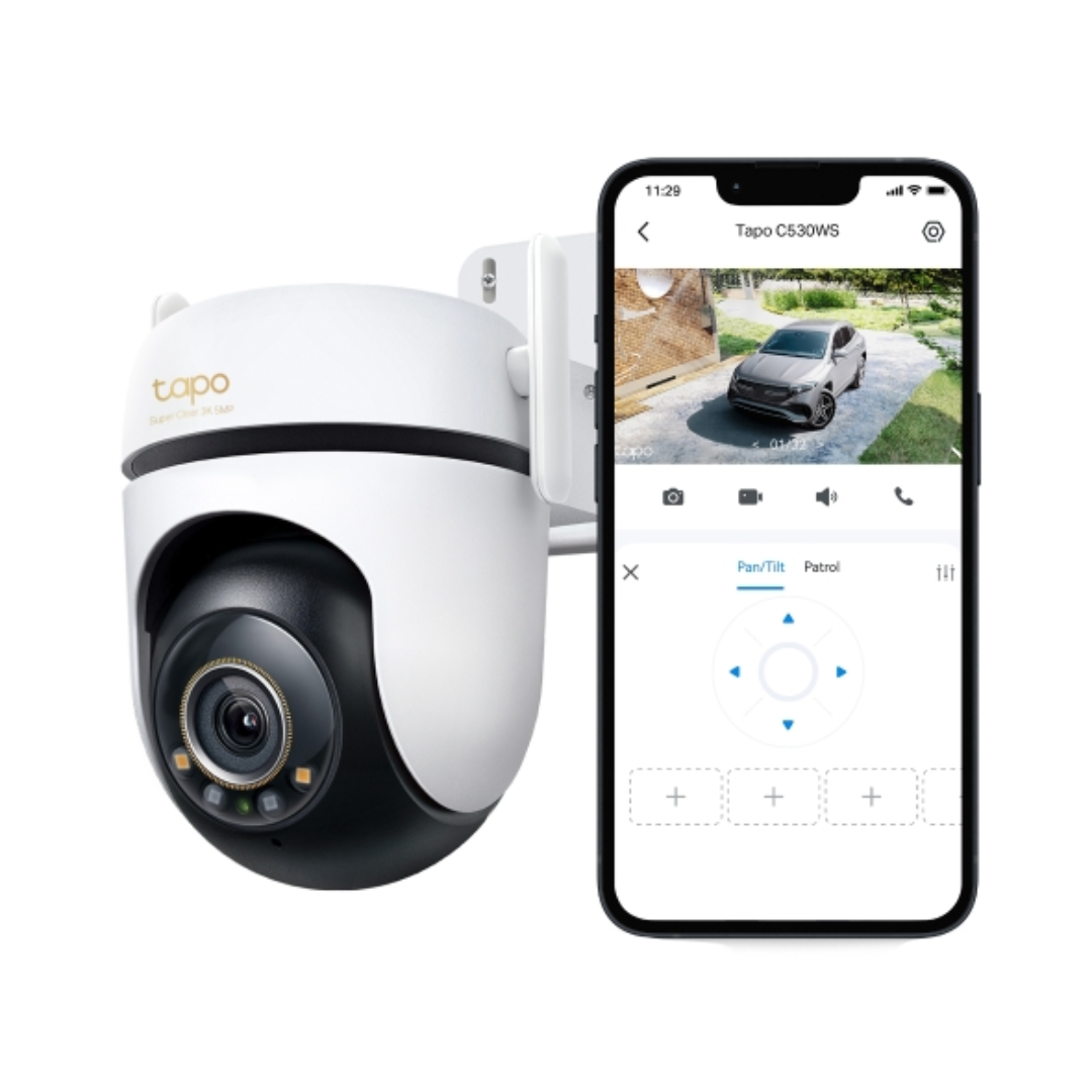 TPLink Tapo C530WS Outdoor Pan/Tilt Security Wi-Fi Camera