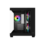 FSP S140-BA aRGB Black mATX Gaming PC Case