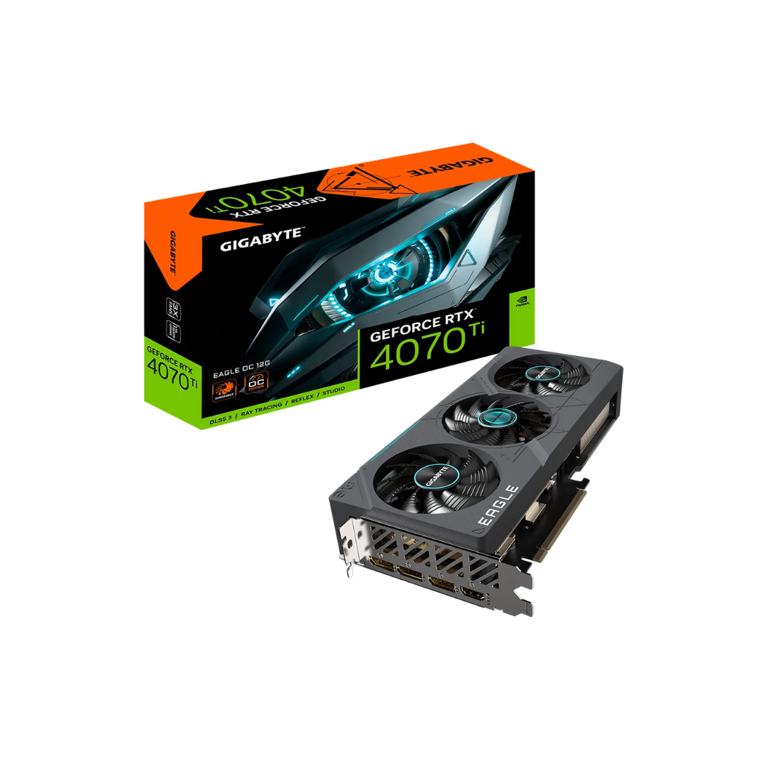 Gigabyte RTX 4070 TI EAGLE 12GB GV-N407TEAGLE-12GD-2.0 Graphics Card