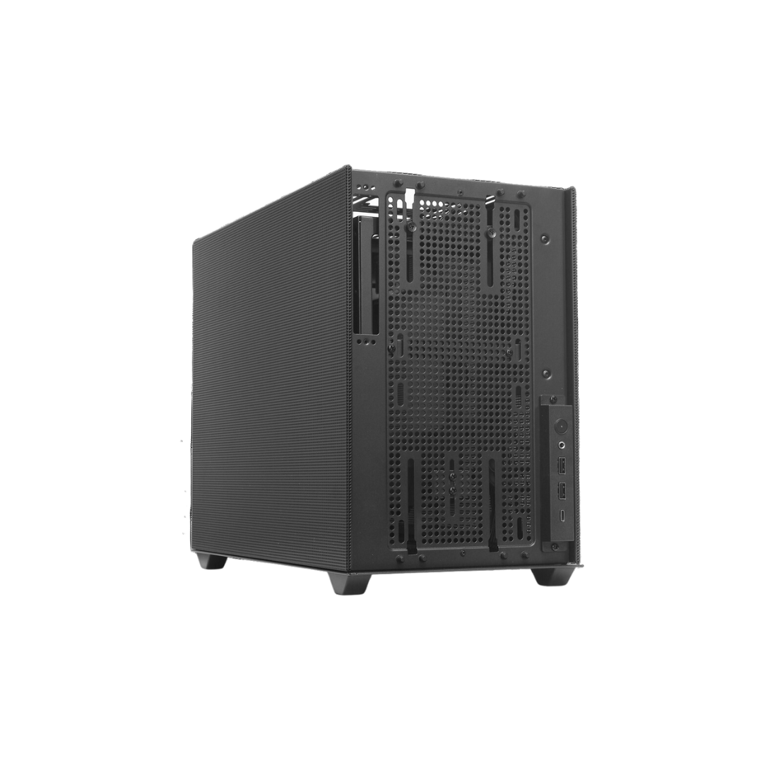 Tecware Fusion 2 SFF Hybrid Black mATX Case 1x120mm