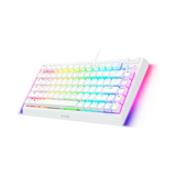 Razer Blackwidow V4 75% White Hot-Swappable Mechanical Gaming Keyboard (Tactile) RZ03-05001700-R3M1