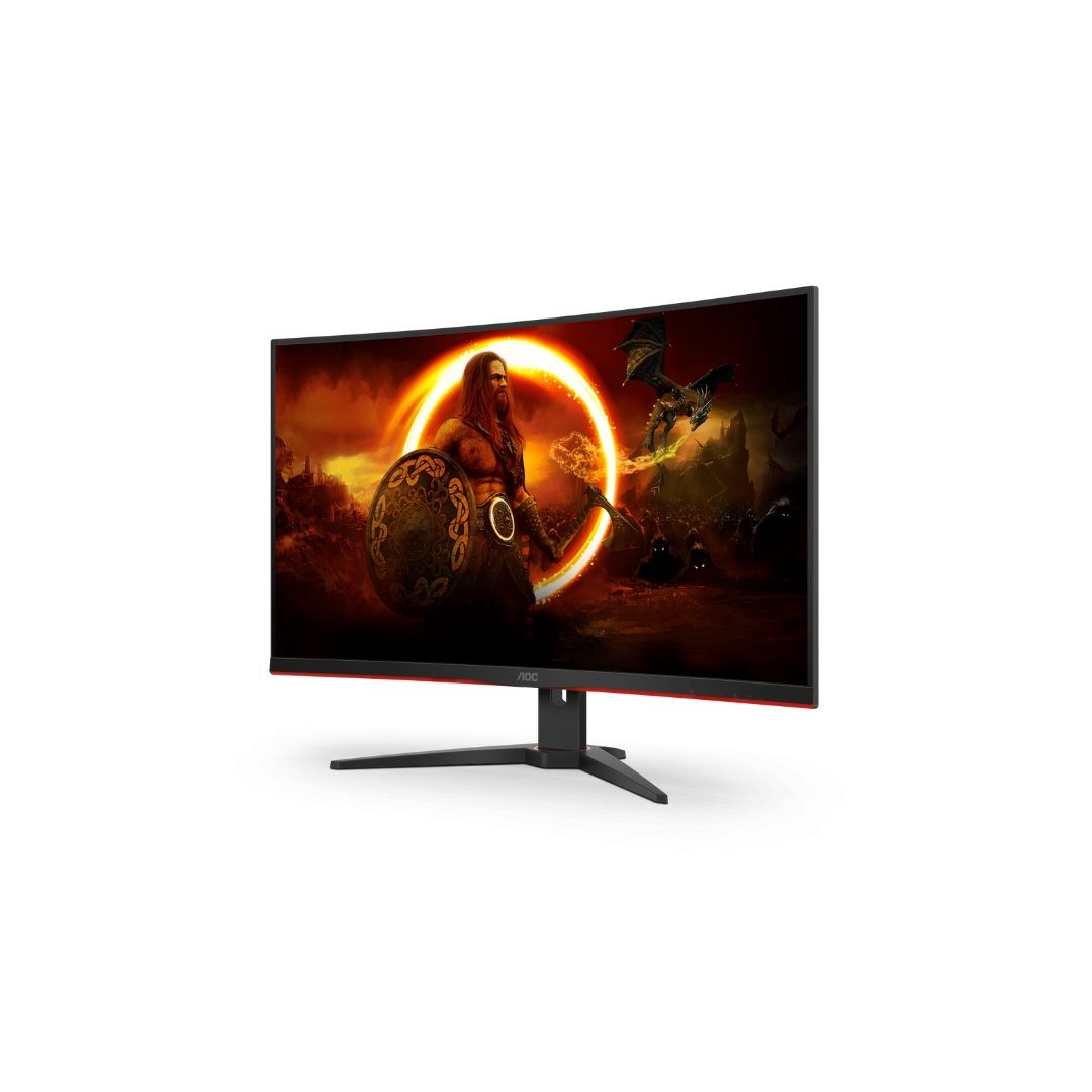 AOC C32G2ZE2 31.5" FHD (1920x1080) HDR 250Hz 0.5ms VA 1500R Adaptive-Sync Curved