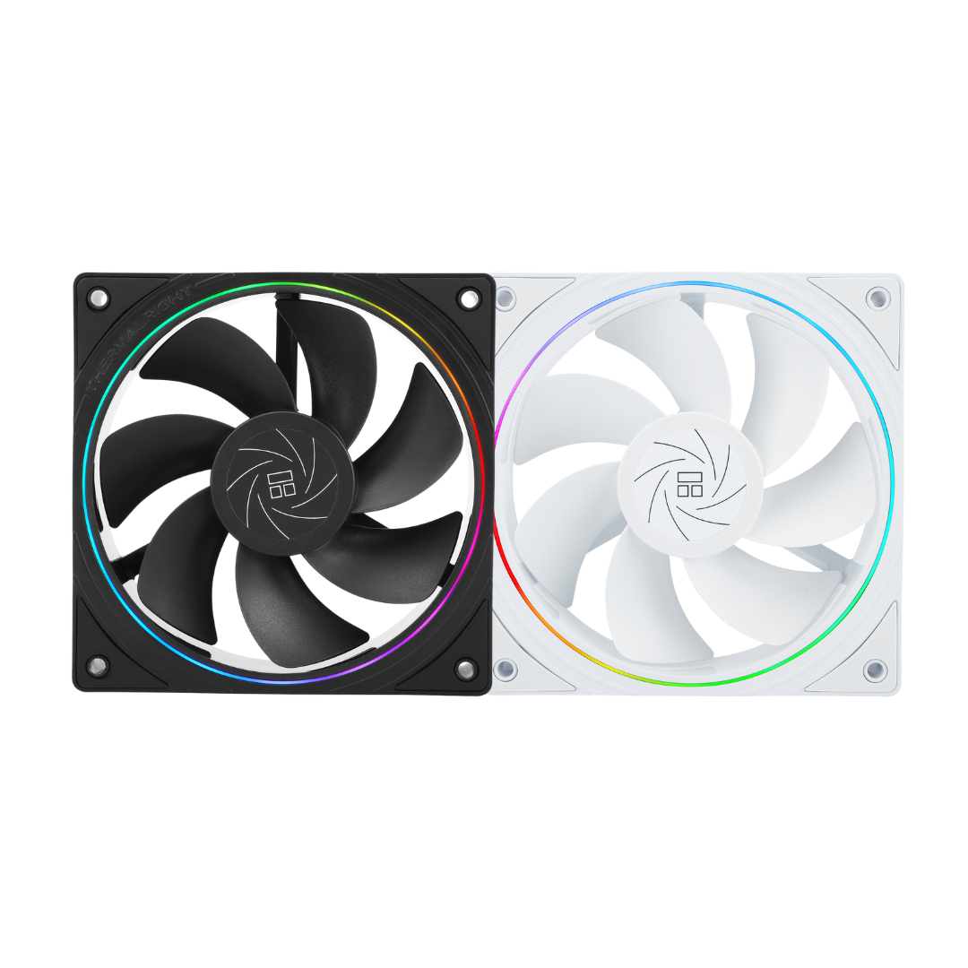 Thermalright ARGB Reverse Fan TL-S12R Black | TL-S12RW White