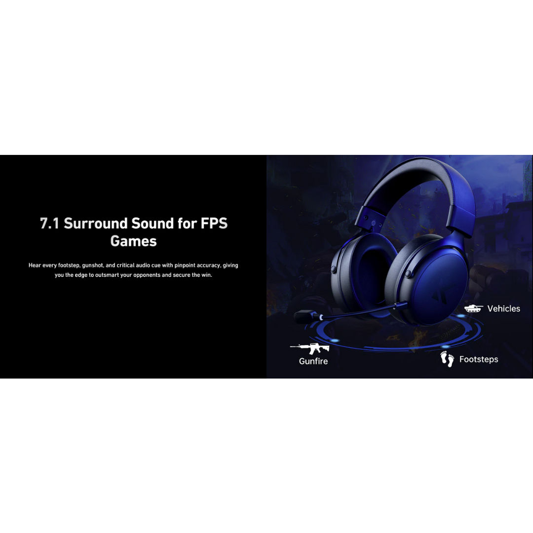 MCHOSE V9 Wireless Gaming Headset