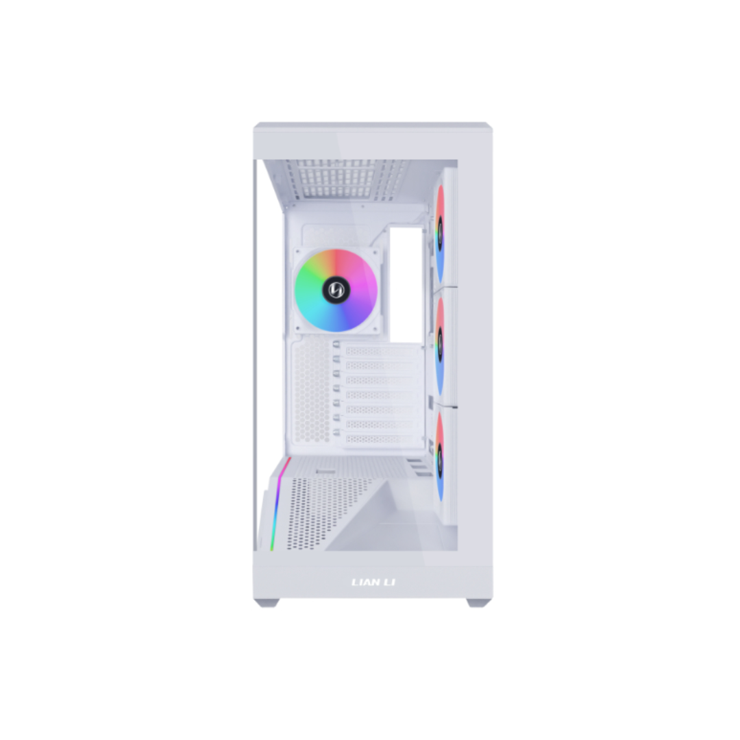 Lian Li Vector V100 ATX TG Mid-Tower PC Case with Pre-Installed LED RGB Strip ( Black V100X | White V100W )