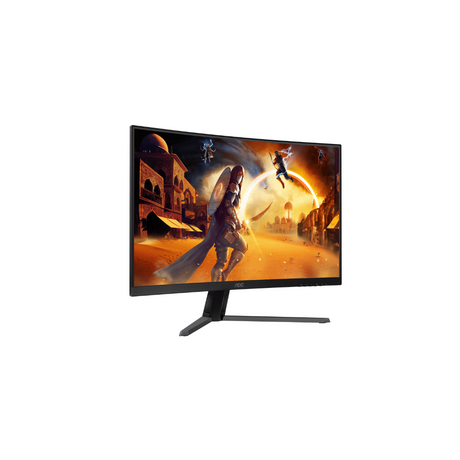 AOC CQ32G4E 31.5" VA 180Hz QHD (2560x1440) 0.5ms Adaptive-Sync Fast Curved Gaming Monitor (Black/Red)