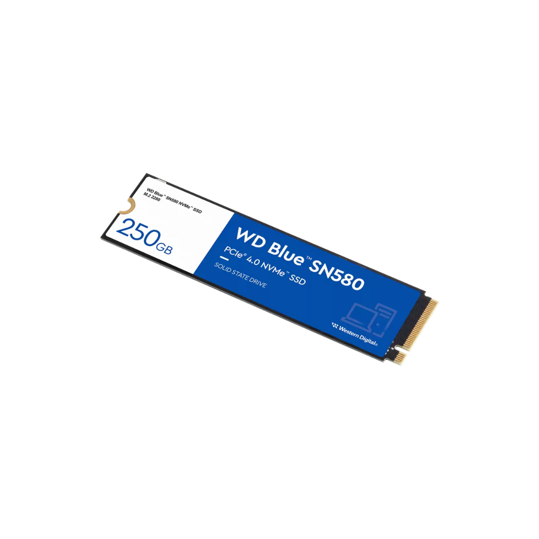 Western Digital M.2 Blue 250GB SN580 NVME SSD Gen4 WDS250G3B0E