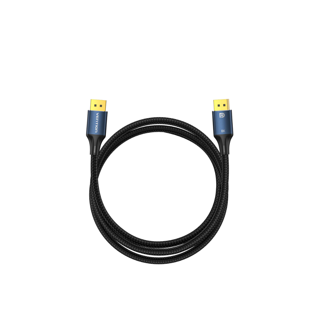 Vention DP Male to DP Male 8K@60Hz/4K@144Hz 2mts DP Male Cable HCELH