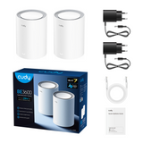Cudy M3600 BE3600 WIFI7 Gigabit Mesh Solution Router (1 Pack/2 Pack)