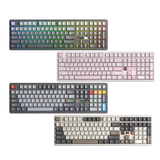 Aula Wind F108 Pro v2 (Pink Dual-Tone | Vintage Pearl | Gray Dye Sublimation | Gradient Gray)