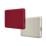 Toshiba Canvio Advance 2TB 2.5" USB 3.2 Portable External Hard Drive DTCA20 (Red | White)
