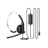Edifier CC100 Wired Mono Headset with Microphone Built-in mics with AI noise canceling