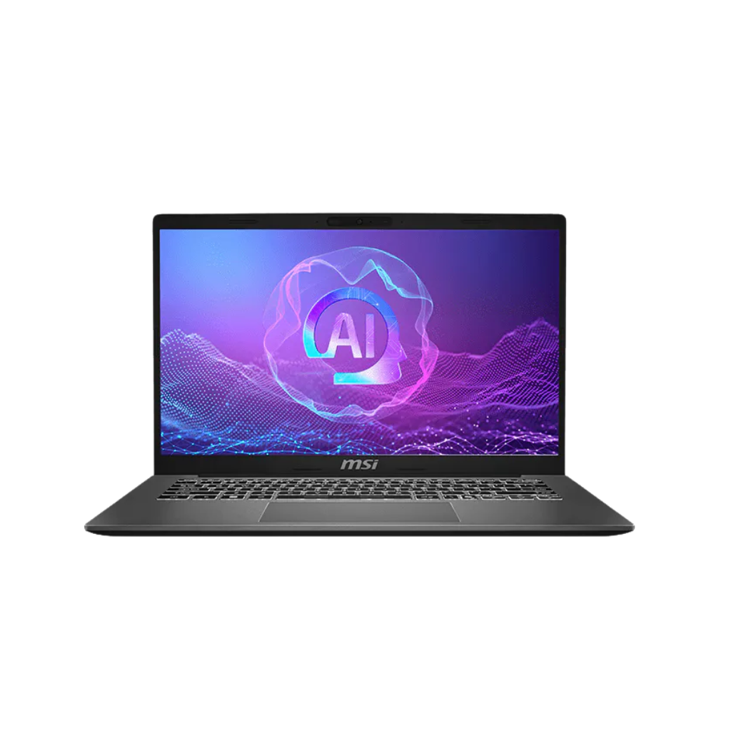 MSI Modern A14 AI+ F3HMG-039PHNN (P.Gray) | 14in IPS FHD | AMD Ryzen AI 5 330 | 8GB D5 RAM | 512GB NVMe | Radeon 820M | Home & Student 2024 | Windows 11 + MSI Sleeve Bag