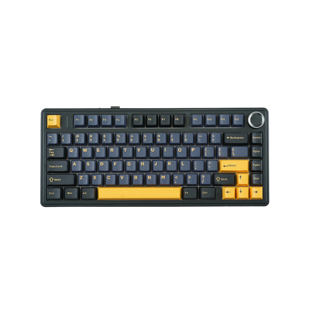 AULA F75 Mechanical Keyboard 75% 80 Key RGB Tri-Mode Wired Bluetooth 2.4G Gasket Structure Hot-swap Gaming Keyboard