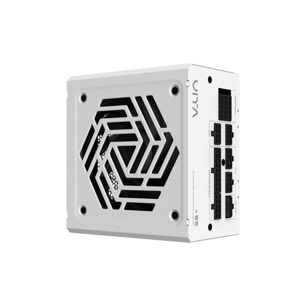 FSP VITA GM 1000w WHITE 80+ GOLD ATX3.1 Full Modular Power Supply VITA-1000GM W